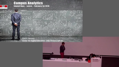 Thumbnail for entry Keynote by Patrick Jermann: Campus Analytics