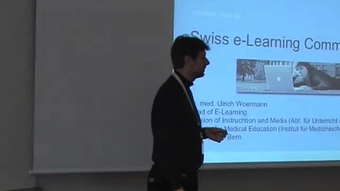 Thumbnail for entry Keynote: Swiss e-Learning Community