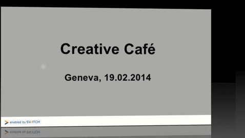Thumbnail for entry Creative cafés - impressions