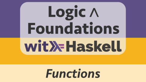 Vorschaubild für Eintrag Haskell 8: Functions