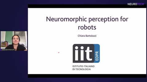 Vorschaubild für Eintrag Forum - 08 Chiara Bartolozzi: Neuromorphic perception for robots
