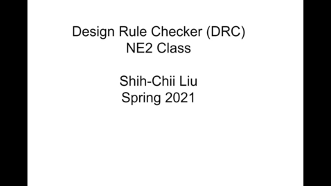Thumbnail for entry NE2 - Design rules - SC Liu