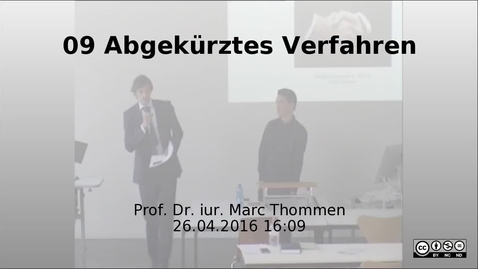 Thumbnail for entry 09 Abgekürztes Verfahren -  Prof. Marc Thommen