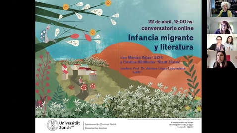 Vorschaubild für Eintrag Conversatorio: &quot;Infancia migrante y literatura&quot;