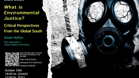 Thumbnail for entry What is Environmental Justice? Critical Perspectives from the Global South