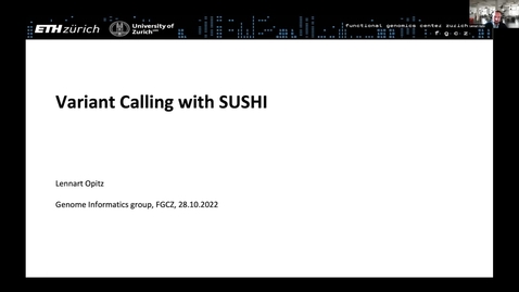 Vorschaubild für Eintrag SUSHI seminar, Variant Calling, 28 Oct. 2022