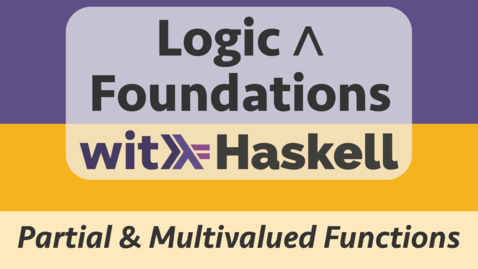 Vorschaubild für Eintrag Haskell 11: Partial and Multivalued Functions