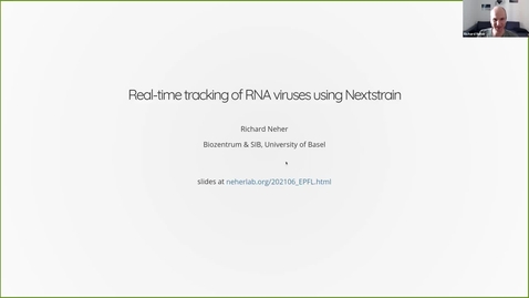 Thumbnail for entry 2021.06.03, Richard Neher, University of Basel,Tracking and predicting the evolution of human RNA viruses